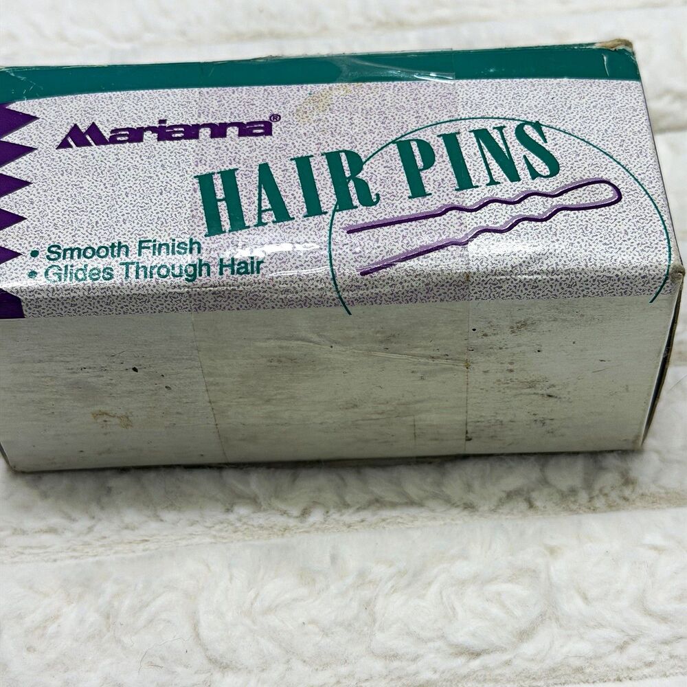 Vintage Marianna Hair Pins Brown 1 lb No. H-200 NOS Made in USA Beauty 14.5 oz